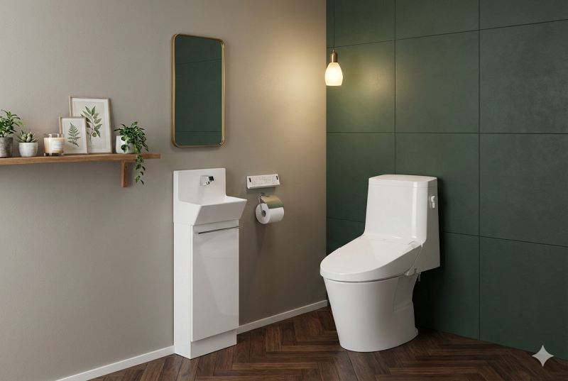 トイレの標準仕様と人気のオプションに関する注意