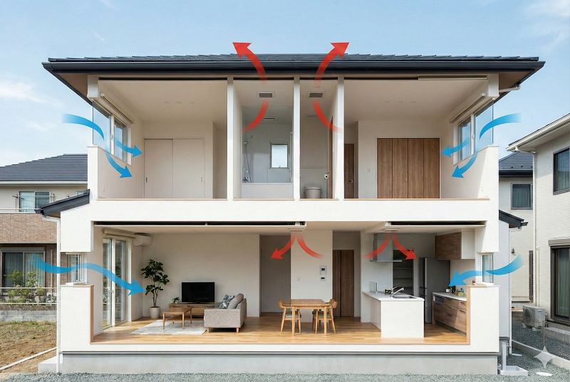 換気システムの標準仕様と第3種換気のメリット