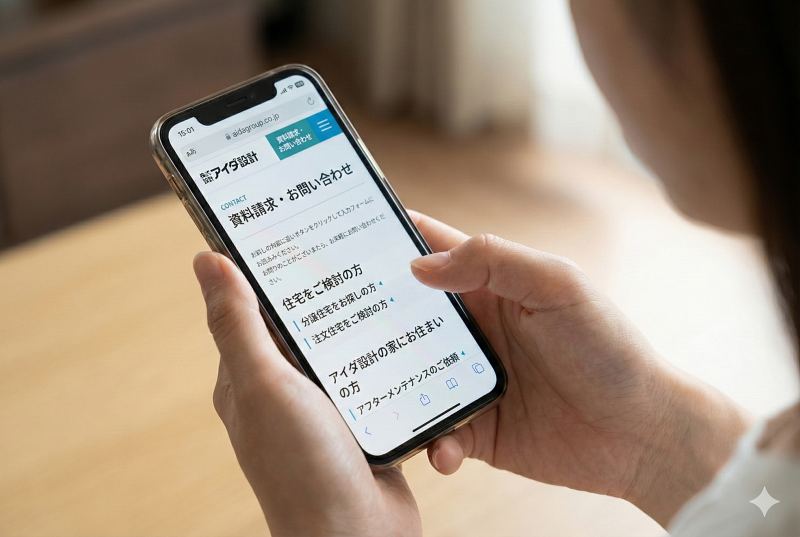 アイダ設計へ修理を依頼する流れ