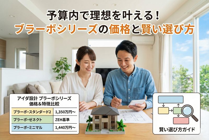 アイダ設計『ブラーボ』シリーズの価格や特長を比較