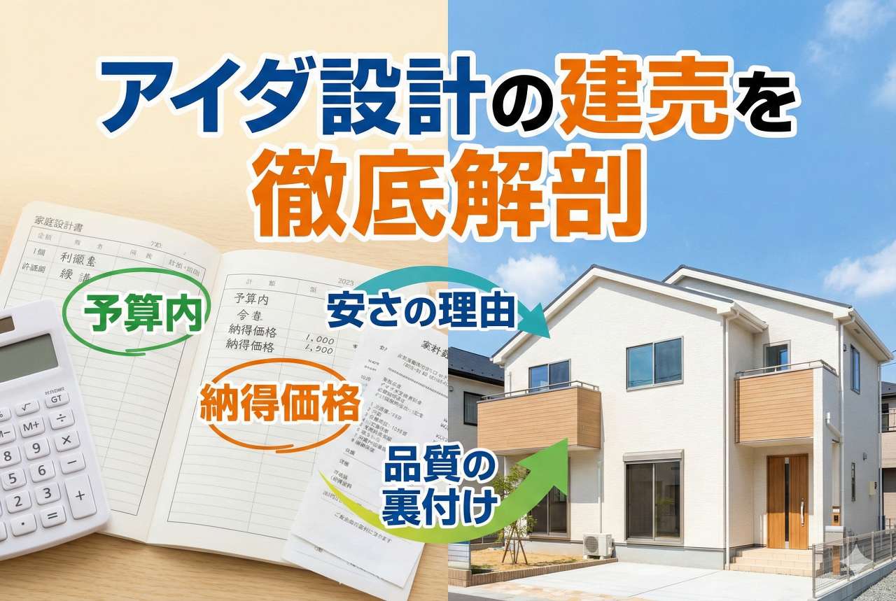 アイダ設計の建売で後悔しない？実際に建てた人のブログや口コミから見える真実とは